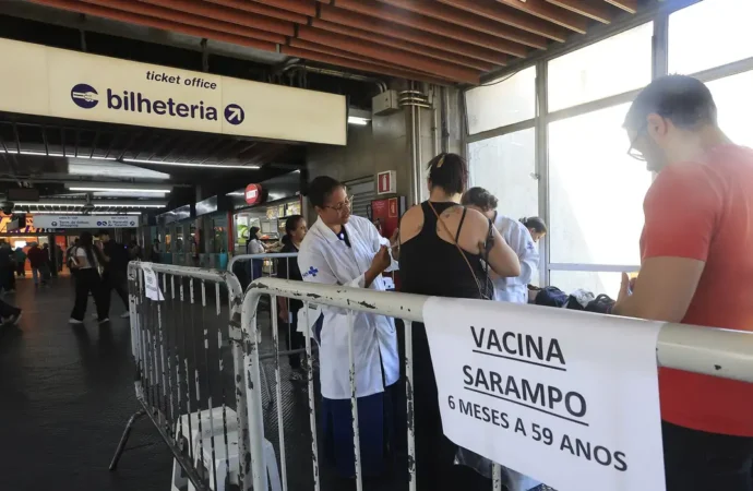 Ministério da Saúde reforça chamamento para vacina contra o sarampo