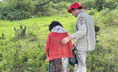Idosa que estava desaparecida é encontrada com vida em área de mata na Paraíba