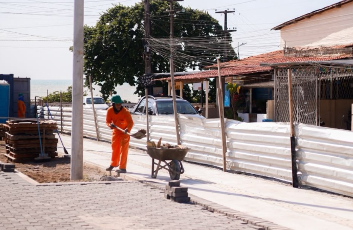Leo Bezerra anuncia entrega do Largo do Santuário da Penha para o próximo mês de setembro