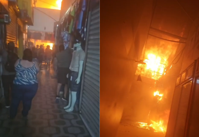 Causa de incêndio no Centro Comercial de Passagem em João Pessoa sairá em até 30 dias