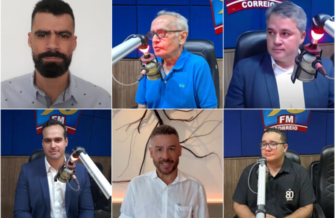 Cícero, Efraim e Lucas já gastaram mais de R$ 9 milhões na campanha pelo governo da Paraíba