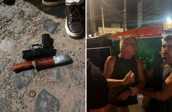 Homem armado tenta invadir comitê de Ricardo Coutinho, faz ameaças e é preso em flagrante