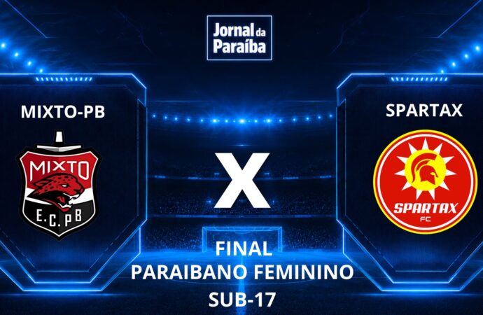 Jornal da Paraíba transmite final do Paraibano Feminino Sub-17 nesta quinta-feira