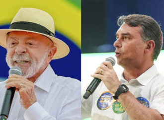 Lula foca em educação e Flávio em segurança
