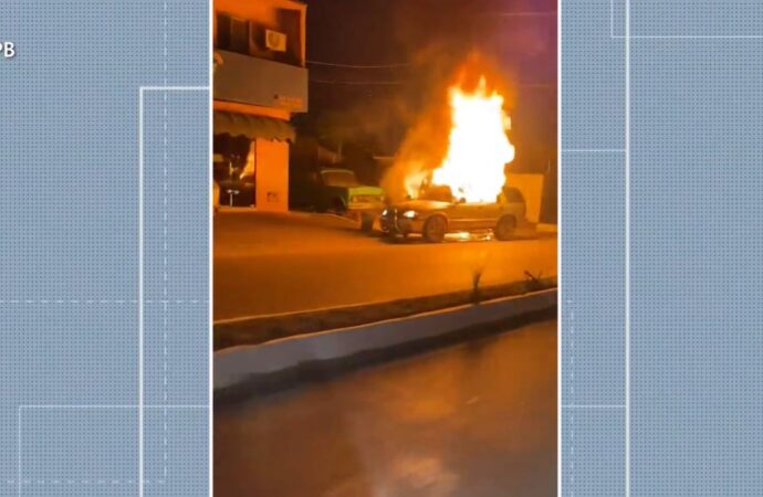 Mulher e três crianças ficam feridas após explosão em carro, em Santa Rita