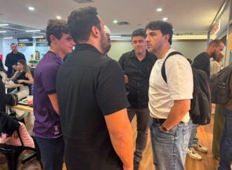 Renan Santos, candidato à presidência, defende ofensiva contra fações durante agenda na PB