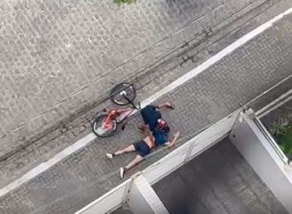 Suspeitos de assaltar ciclista em rua do Jardim Oceania são presos, em João Pessoa