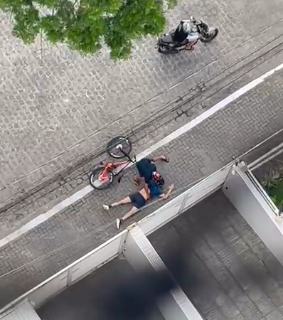 Suspeitos de assaltar ciclista em rua do Jardim Oceania são presos, em João Pessoa