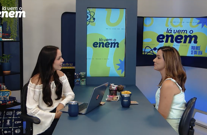 Videocast do Lá Vem o Enem mostra história e trajetória de Denise Delmiro no jornalismo