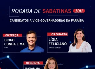 BandNews FM João Pessoa inicia entrevistas com candidatos a vice
