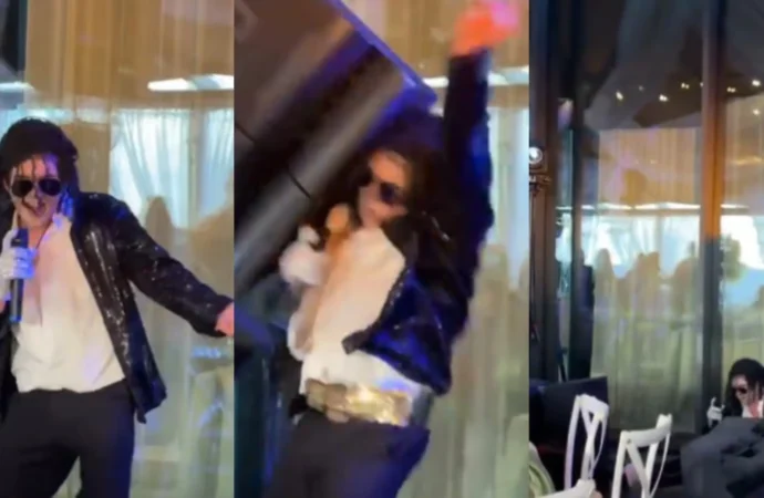 Cover de Michael Jackson sofre acidente bizarro em apresentação; veja