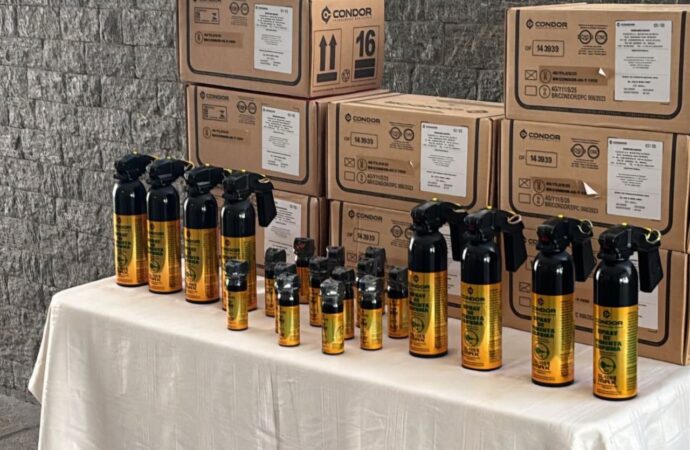 Campina Grande entrega 110 sprays de pimenta para Guarda Civil Municipal