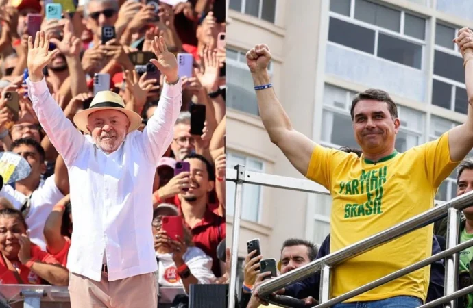 Flávio ultrapassa Lula no 2º turno pela 1ª vez, revela pesquisa