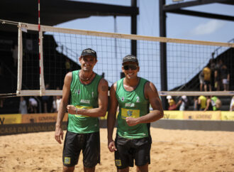 Brasil faz “dobradinha” no Sul-Americano de vôlei de praia e garante vagas para Los Angeles