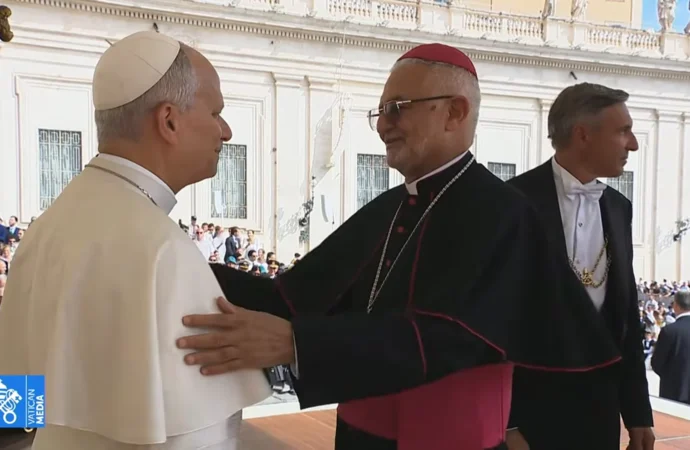 Dom Delson participa de audiência com Papa Leão XIV no Vaticano