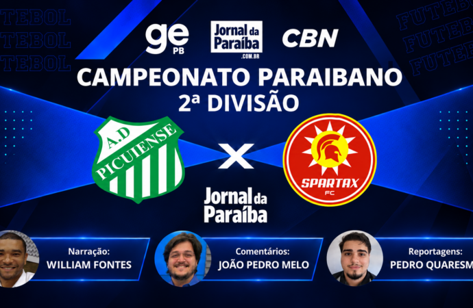 Veja como foi Picuiense x Spartax, pela 1ª rodada da 2ª divisão do Paraibano 2026